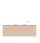 ポメラニアンのしろ（個別スタンプ：30）