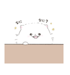 ポメラニアンのしろ（個別スタンプ：32）