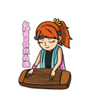 太鼓の朱ちゃん（個別スタンプ：12）