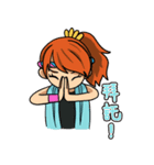 太鼓の朱ちゃん（個別スタンプ：14）
