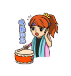 太鼓の朱ちゃん（個別スタンプ：22）