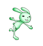 うさぎ ＊asachi（個別スタンプ：4）
