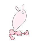 うさぎ ＊asachi（個別スタンプ：5）
