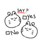 Bunnyzilla ウサギ（個別スタンプ：15）