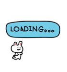 Bunnyzilla ウサギ（個別スタンプ：31）