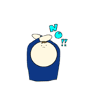 無表情な人の スタンプ（個別スタンプ：10）