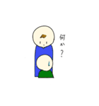 無表情な人の スタンプ（個別スタンプ：38）