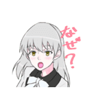 可視光線女子(制服Ver)（個別スタンプ：31）