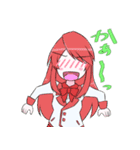 可視光線女子(制服Ver)（個別スタンプ：32）