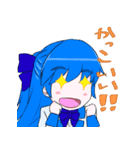 可視光線女子(制服Ver)（個別スタンプ：35）
