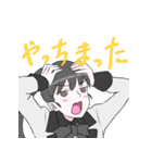 可視光線女子(制服Ver)（個別スタンプ：36）