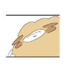 二足立ちの羊ちゃん2（個別スタンプ：5）
