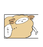 二足立ちの羊ちゃん2（個別スタンプ：7）