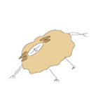 二足立ちの羊ちゃん2（個別スタンプ：15）