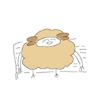 二足立ちの羊ちゃん2（個別スタンプ：22）