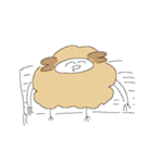 二足立ちの羊ちゃん2（個別スタンプ：23）