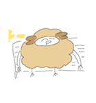 二足立ちの羊ちゃん2（個別スタンプ：24）