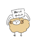 二足立ちの羊ちゃん2（個別スタンプ：27）