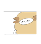 二足立ちの羊ちゃん2（個別スタンプ：32）