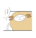 二足立ちの羊ちゃん2（個別スタンプ：34）