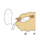 二足立ちの羊ちゃん2（個別スタンプ：38）