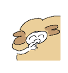 二足立ちの羊ちゃん2（個別スタンプ：39）
