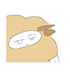 二足立ちの羊ちゃん2（個別スタンプ：40）