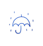 シンプルスタンプ 〜ガラスペンイラスト〜（個別スタンプ：7）