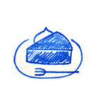シンプルスタンプ 〜ガラスペンイラスト〜（個別スタンプ：20）