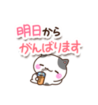 ブチねこ（個別スタンプ：20）