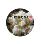 ごはん大好きなんです♥（個別スタンプ：7）