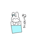かわいいみんなのうさぎ（個別スタンプ：1）
