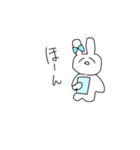 かわいいみんなのうさぎ（個別スタンプ：3）