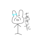かわいいみんなのうさぎ（個別スタンプ：12）