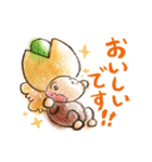 ナッツアイランドの妖精きのみん（個別スタンプ：6）