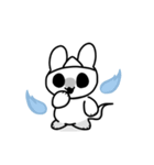 おばけうさ（個別スタンプ：7）
