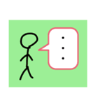 棒人 間  スタンプ（個別スタンプ：8）