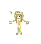 たらこ画伯のゆるい落書きスタンプ（個別スタンプ：3）