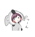 コアラパーカーやんすくん1（個別スタンプ：21）