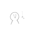 自画像ぱーと2（個別スタンプ：7）