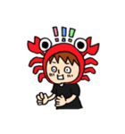 かにかに兄さんの生活（個別スタンプ：6）