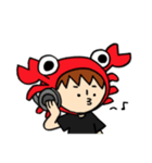 かにかに兄さんの生活（個別スタンプ：9）