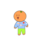 りんごくん＆みかんくん（個別スタンプ：9）