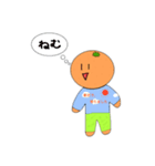 りんごくん＆みかんくん（個別スタンプ：11）