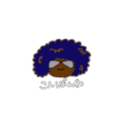 ゾウさん。ときどき、アフロさん。（個別スタンプ：24）