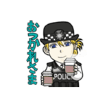 イギリスのおまわりさん1（個別スタンプ：9）