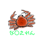 かにすたんぷ。（個別スタンプ：20）