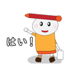 ペンガール「ペンシェルちゃん」（個別スタンプ：6）