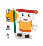 ペンガール「ペンシェルちゃん」（個別スタンプ：7）
