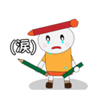 ペンガール「ペンシェルちゃん」（個別スタンプ：13）